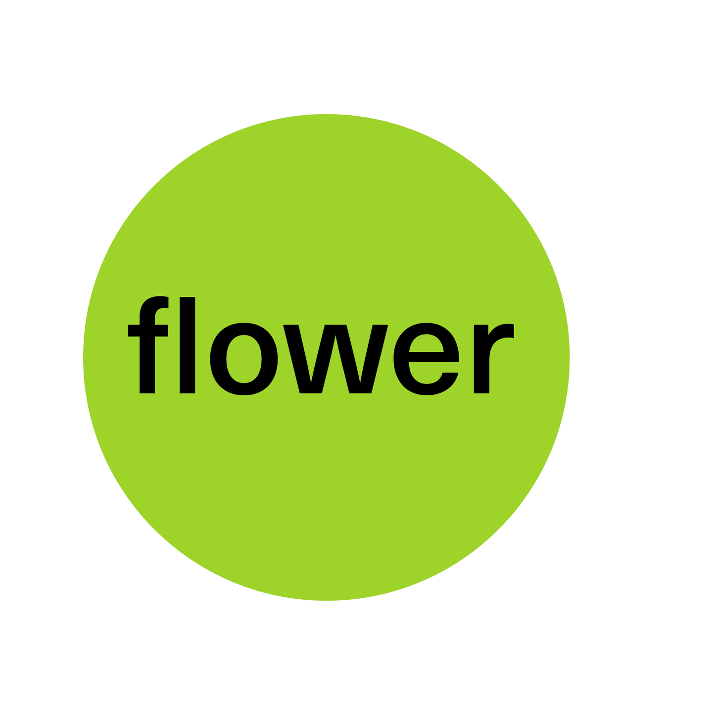 JA - Flower Sticker