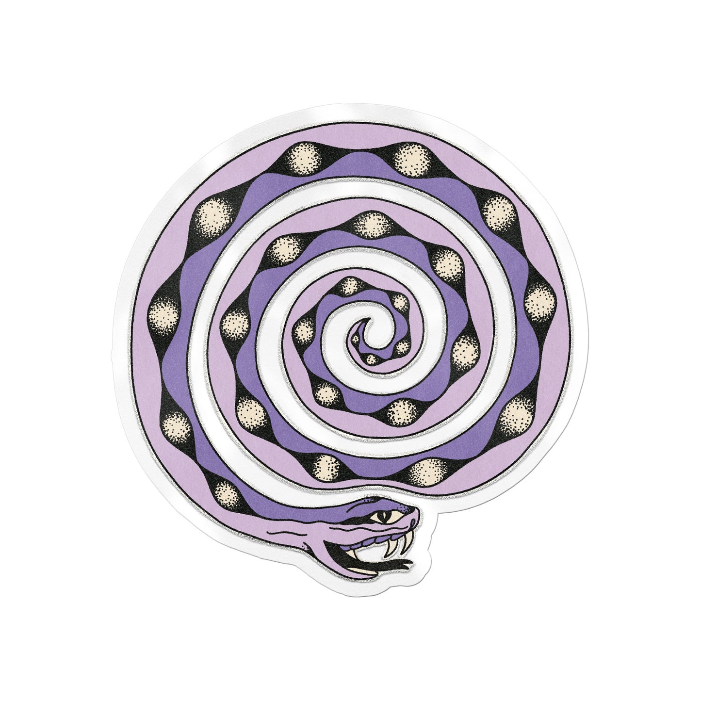 Tribal Snake Sticker