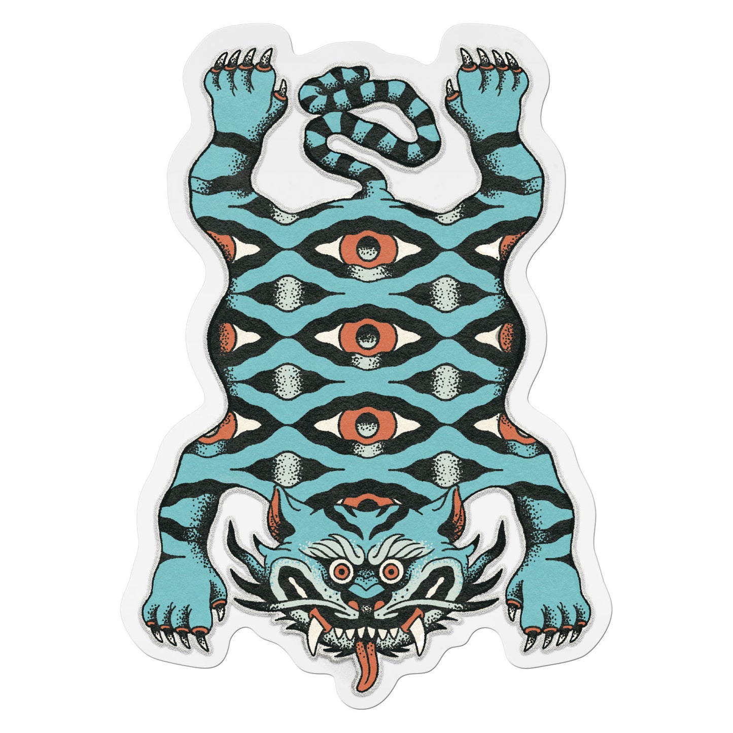 Tribal Animal Sticker Pack