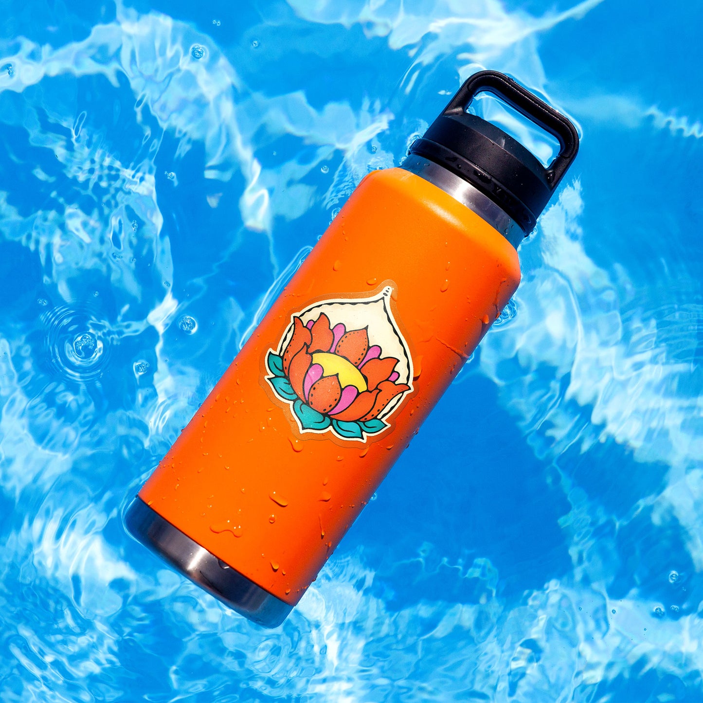 Lotus Flower Vinyl Sticker