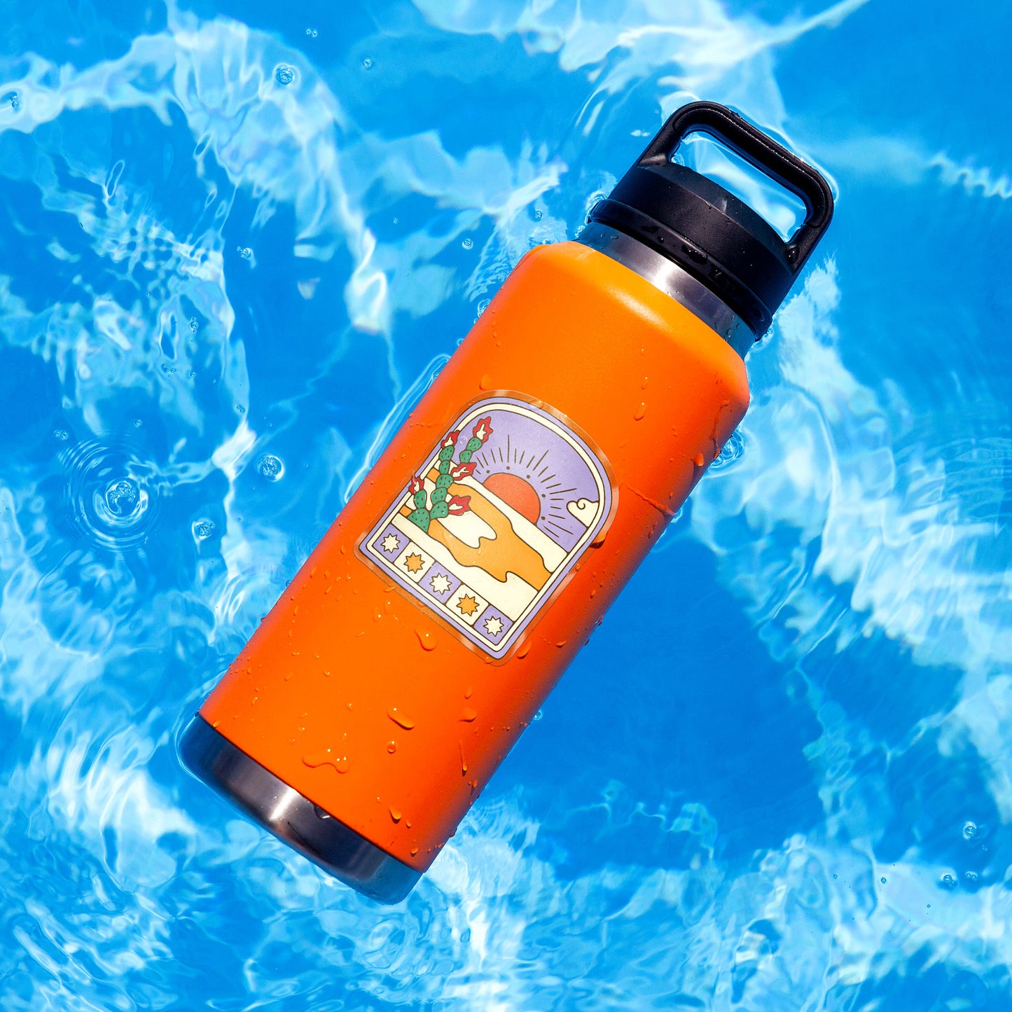 Desert Sunrise - Waterproof Vinyl Sticker