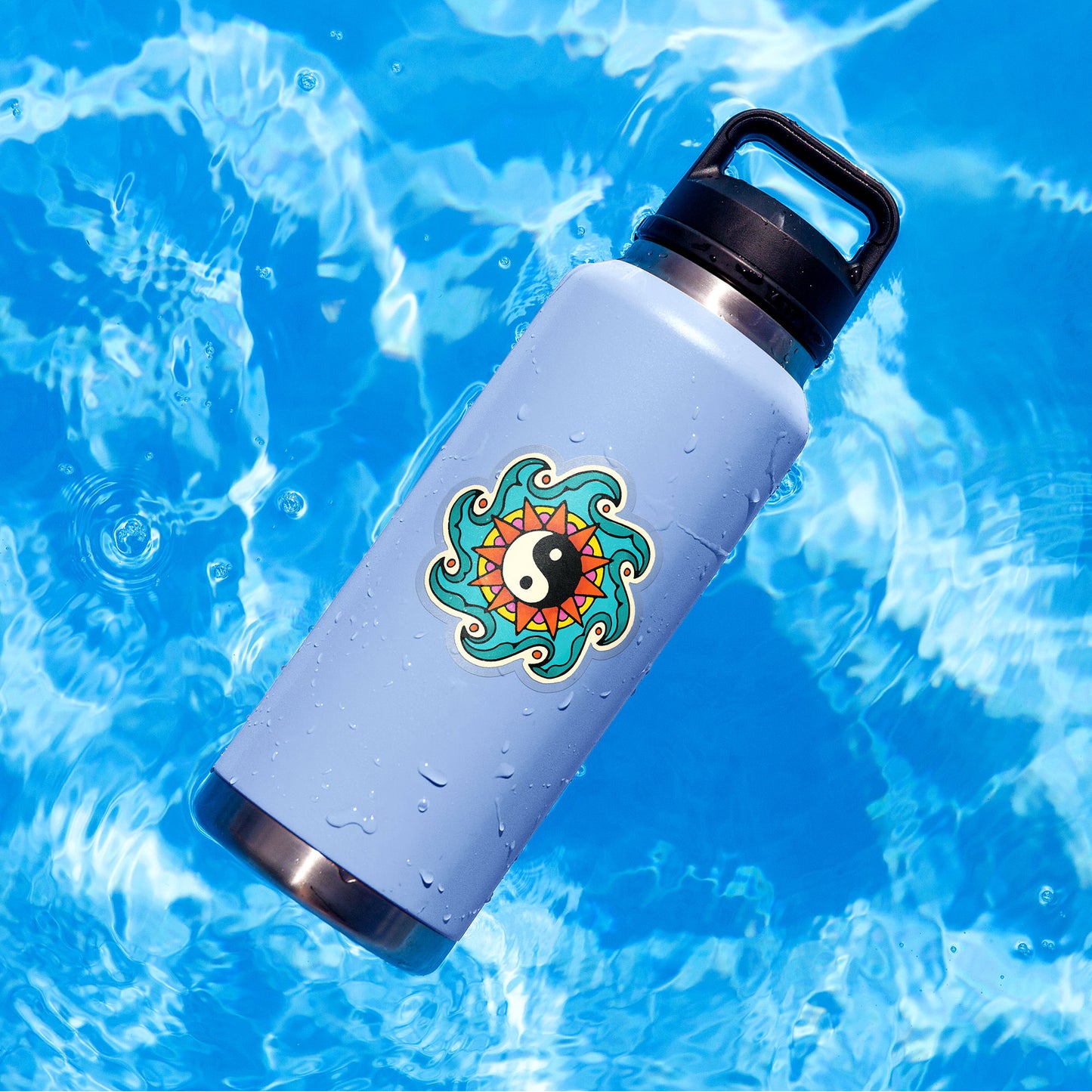 Spiritual Yin Yang Vinyl Sticker