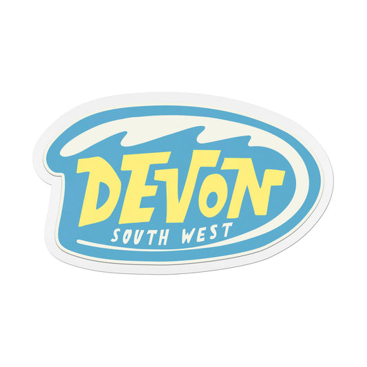 Devon, South West Coast Vinyl Sticker