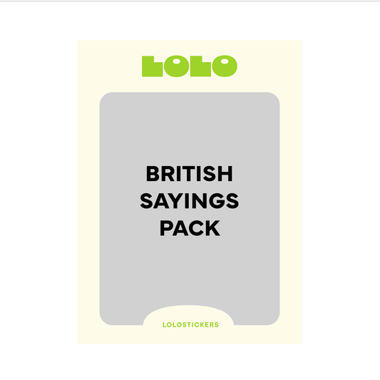 British Sayings Pack