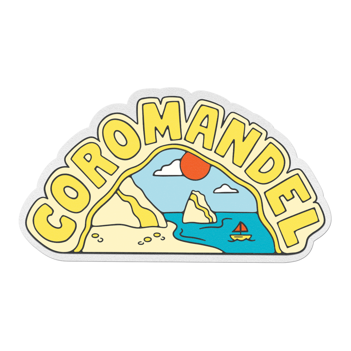 Coromandel Sticker