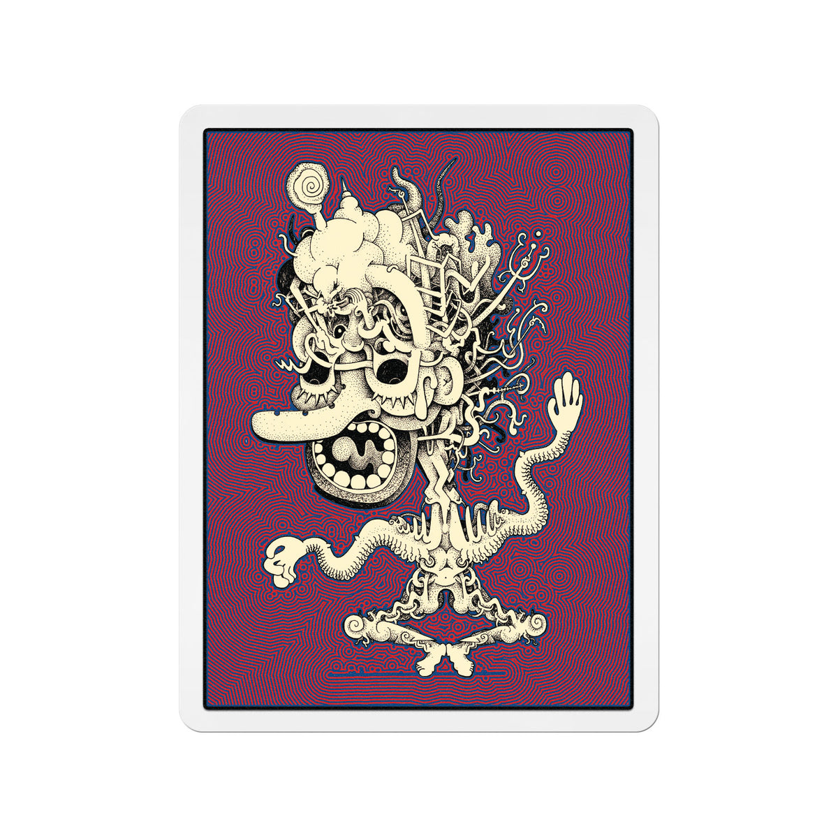 Zuku x Acid Mince Sticker Pack
