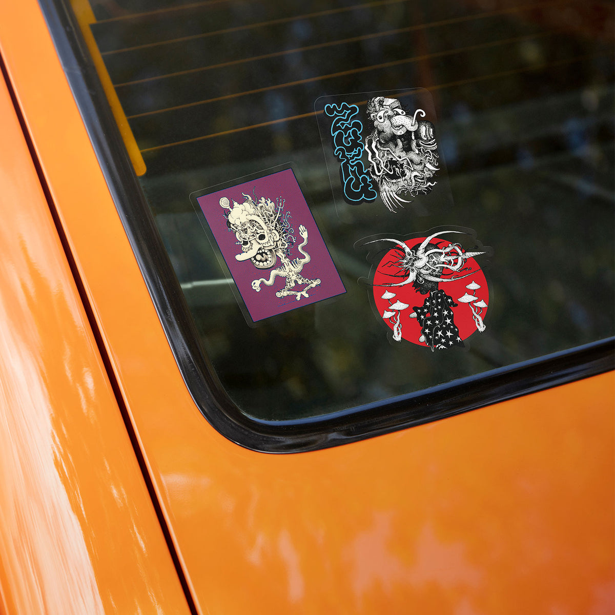 Zuku x Acid Mince Sticker Pack