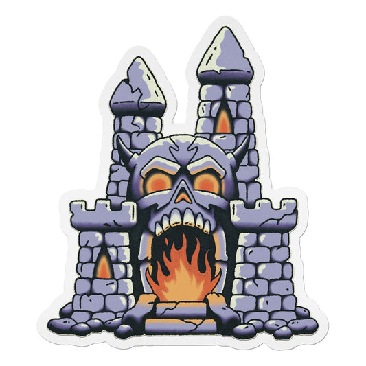 Medieval Castle Vinyl Sticker